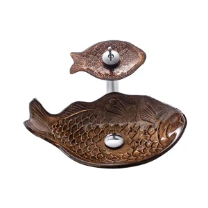 NEW! Koi Fish Ultra-Thin Glass Basin - Artistic Edge -[IcyBasin]