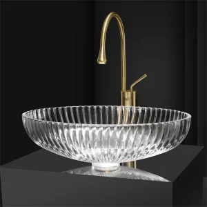 Die-Cast Crystal Round Basin - Premium Hospitality Collection -[IcyBasin]