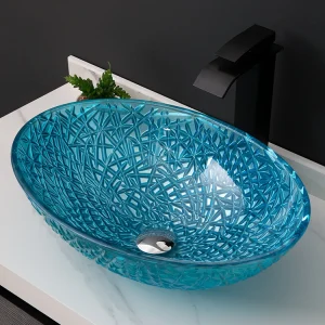 Express-Ship Glass Bath Set - Home Luxury Collection -[IcyBasin]