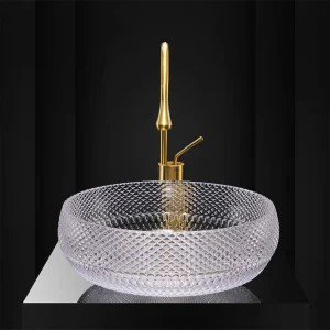 Multi-Color Translucent Glass Basin - Custom Projects -[IcyBasin]